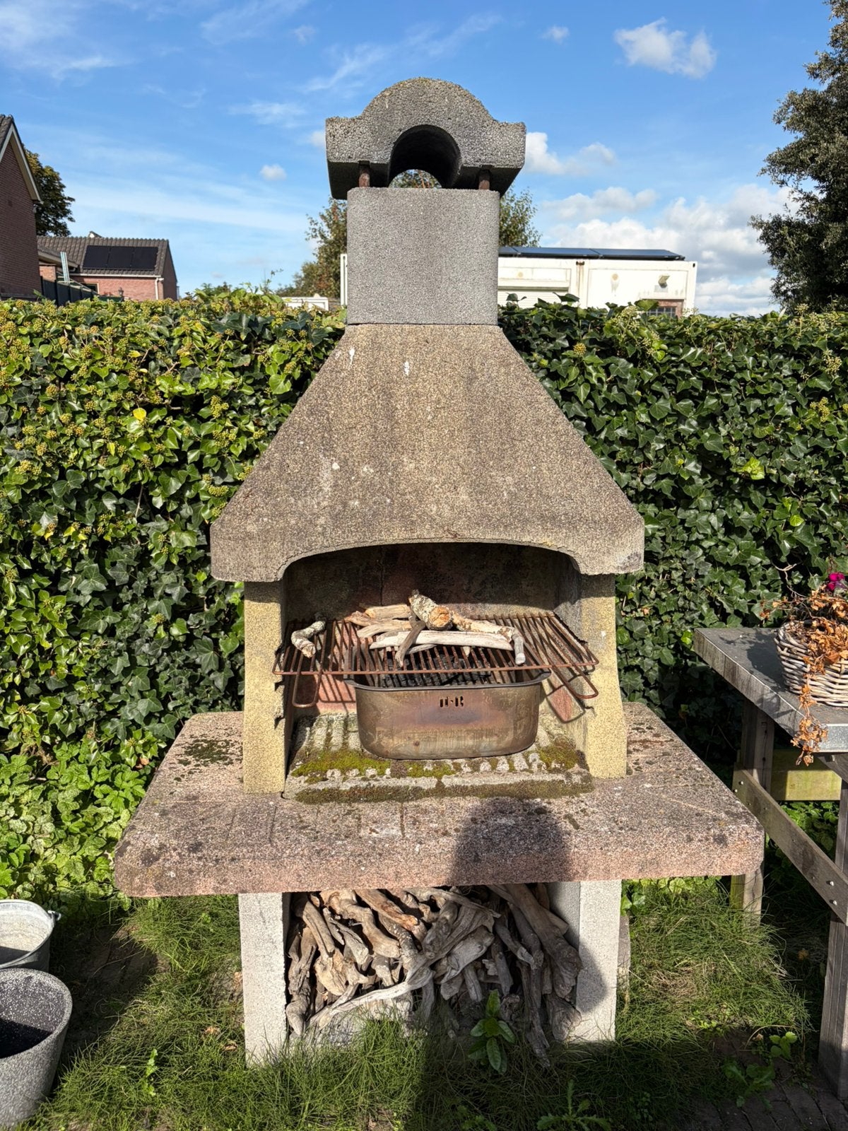 Tuinhaard. Bbq. Ideale Bbq, Tuin en Terras, Ophalen, Gebruikt