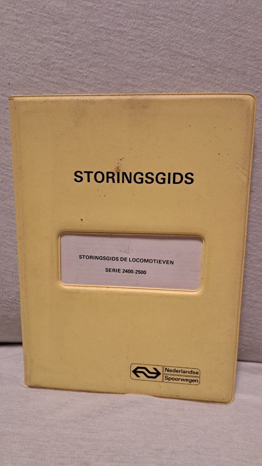 Storingsgids serie 2400-2500, Verzamelen, Ophalen of Verzenden, Gebruikt, Trein, Overige typen