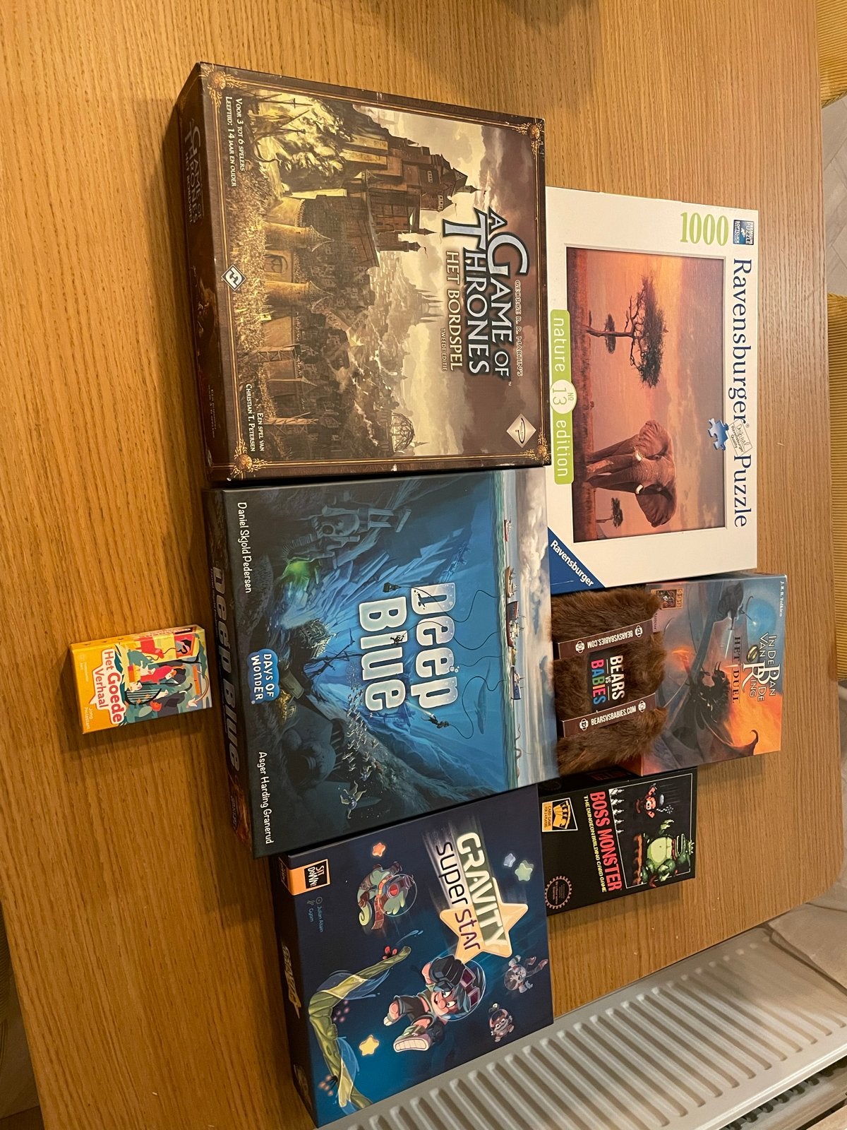 Bordspellen en puzzel: aantal nog in volledige nieuwstaat!, Een of twee spelers, Ophalen of Verzenden, Zo goed als nieuw