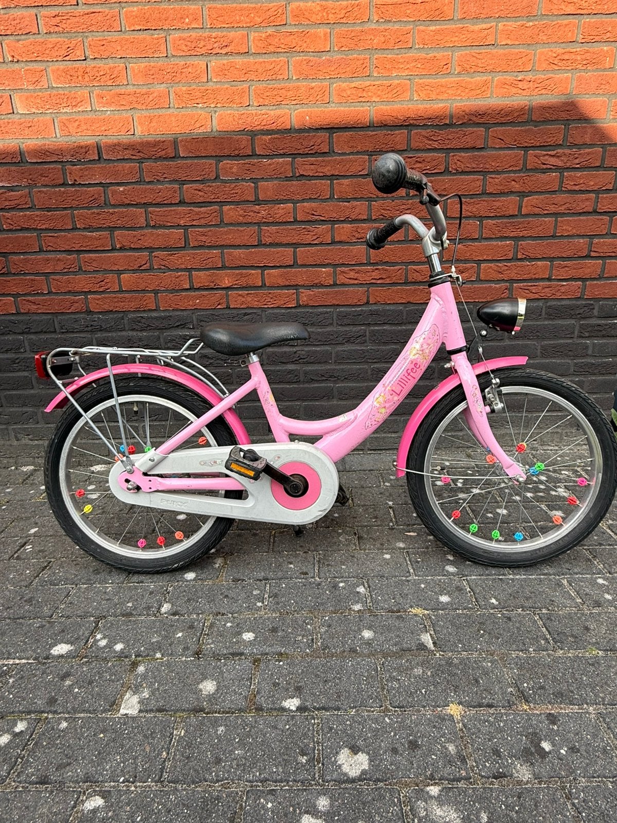 Puky Prinzessin Lillifee 18 inch, Ophalen, Gebruikt, Terugtraprem, 16 tot 20 inch