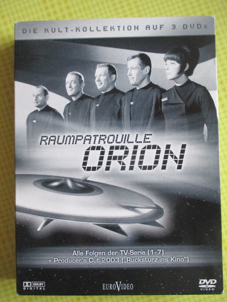 Raumpatrouille Orion - 3 DVD BOX, Cd's en Dvd's, Alle leeftijden, Ophalen of Verzenden, Zo goed als nieuw, Science Fiction en Fantasy