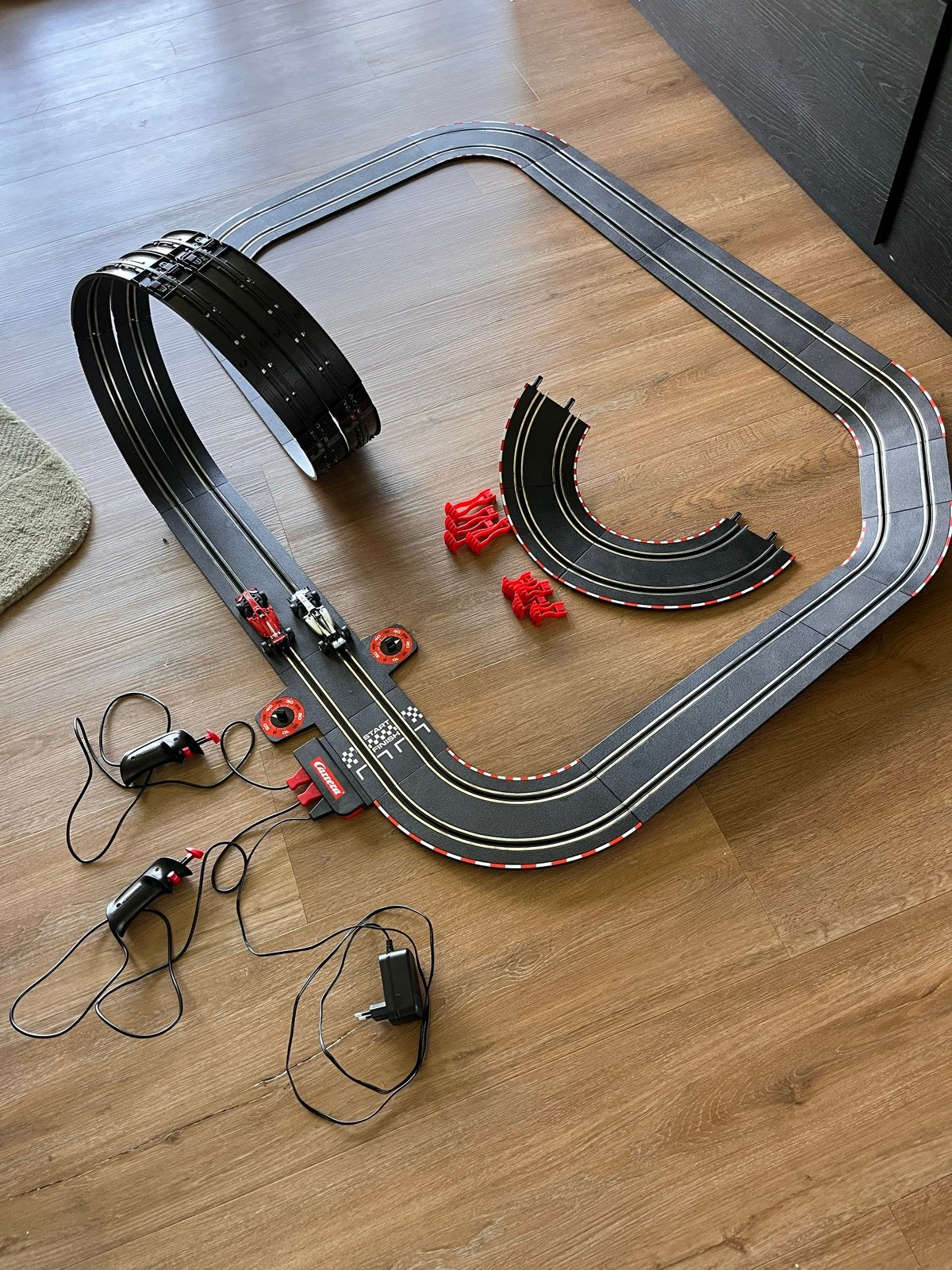 Carrera GO!! Racebaan met looping en 2 auto's, Ophalen, Carrera, Met looping, Elektrisch