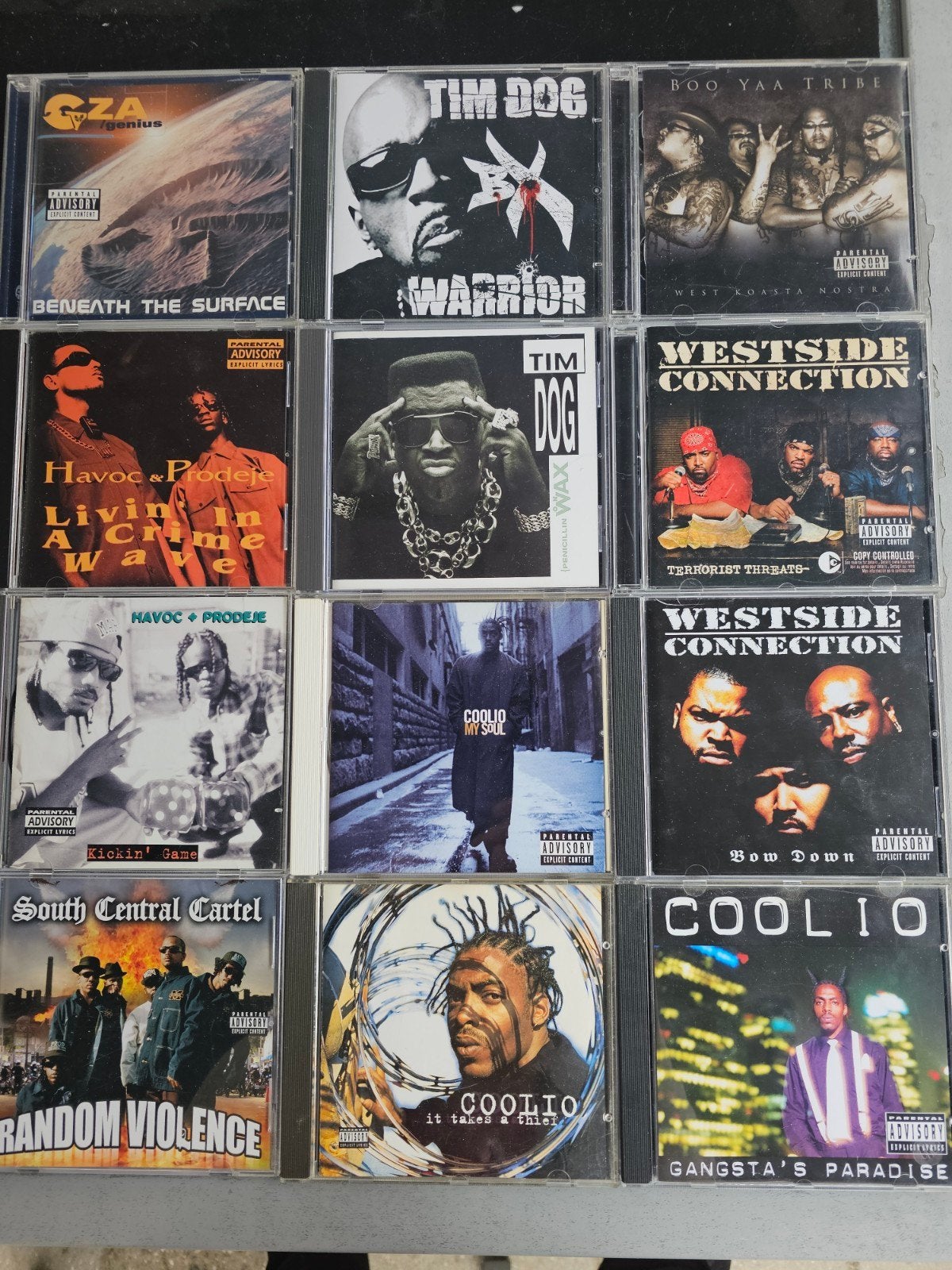 West Coast & G-Funk Rap CD Set - 12 Originele Klassiekers, Cd's en Dvd's, Ophalen of Verzenden