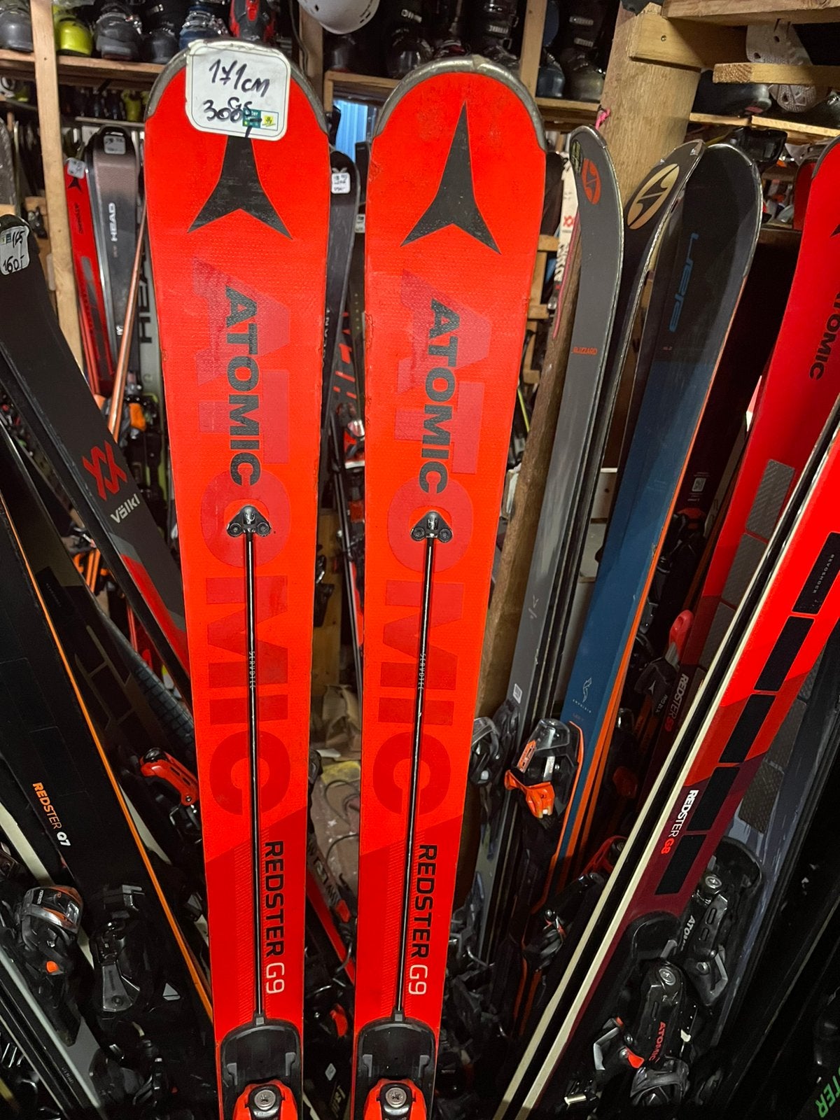 171cm ATOMIC REDSTER G9 voor kenners 1200€, 160 tot 180 cm, Ophalen of Verzenden, Zo goed als nieuw, Carve