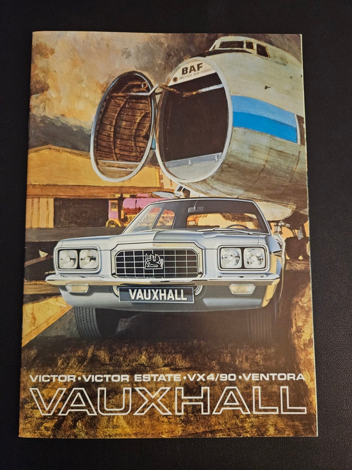 Brochure Vauxhall Victor, VX4/90, Ventora 1972, Ophalen of Verzenden, Zo goed als nieuw, Overige merken