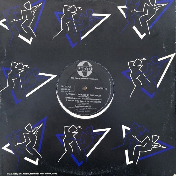 Ramming Speed - When You Walk in the Room (Maxi Single), Gebruikt, Originele persing, Ophalen of Verzenden, Pop