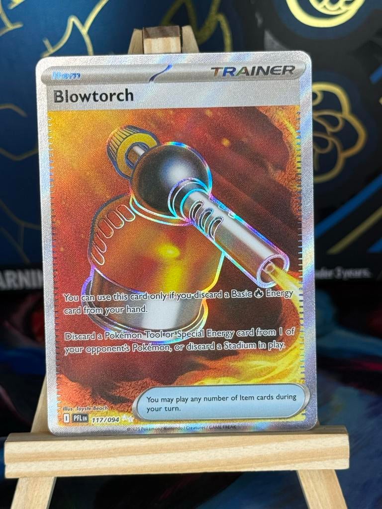 Blowtorch 117/094, Ophalen of Verzenden, Zo goed als nieuw, Losse kaart, Foil