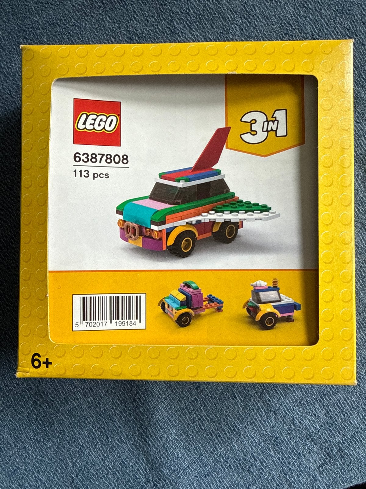 Nieuw LEGO 3-in-1 Auto Bouwset GWP - Ongeopend, Ophalen of Verzenden, Nieuw, Overige merken