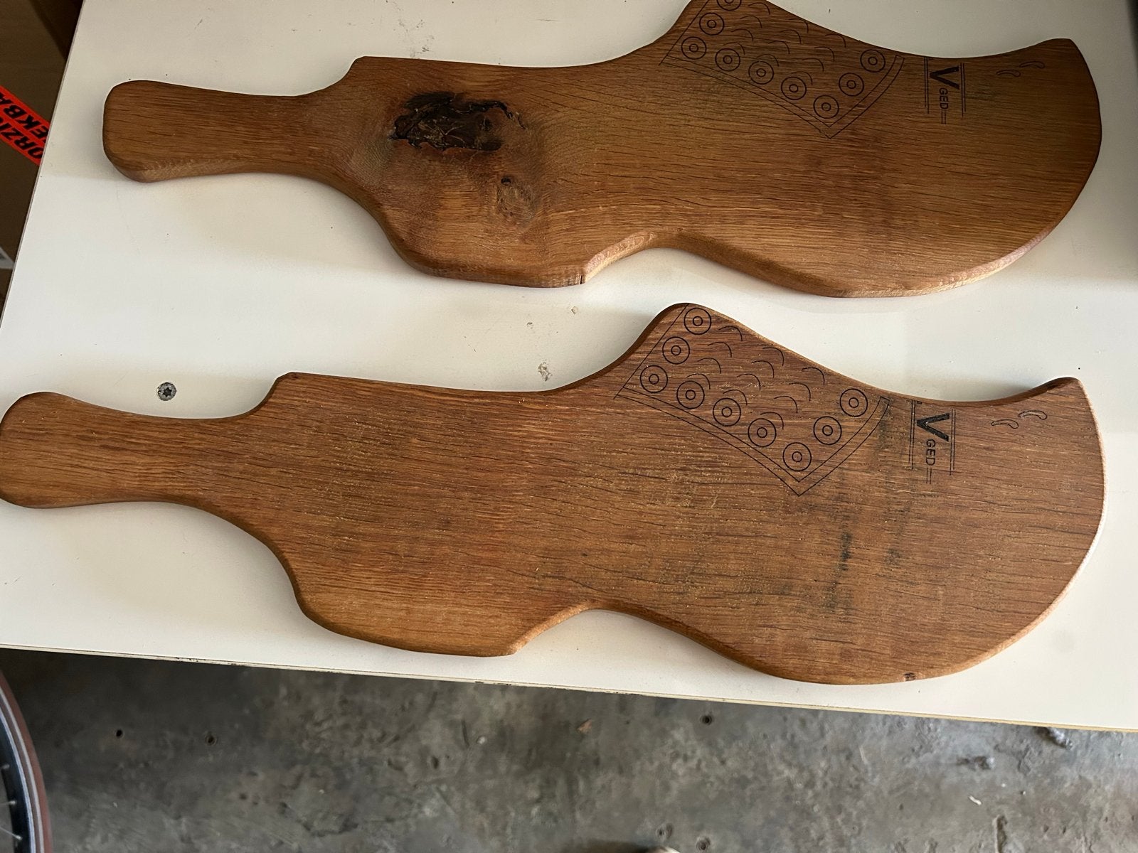 Borrelplank Klomp - Houten Hapjesplank in Klompvorm, Hout, Snij-/serveerplank, Nieuw, Ophalen of Verzenden
