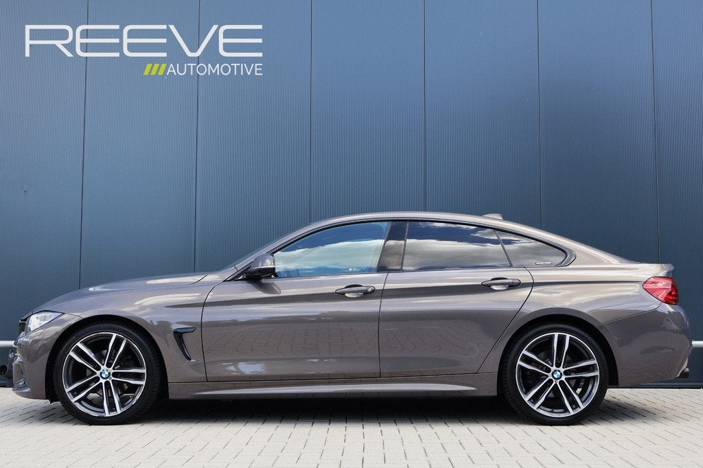 BMW 4 Serie Gran Coupé 418i High Executive M Sport LCI | Au, Auto's, BMW, Gebruikt, Met garantie (alle), Bedrijf, 3 cilinders
