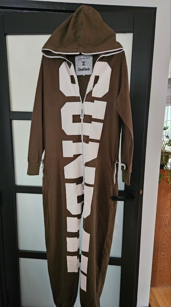 OnePiece Original Jumpsuit legergroen - Maat M, Kleding | Dames, Overige Dameskleding, OnePiece, Ophalen of Verzenden, Gedragen