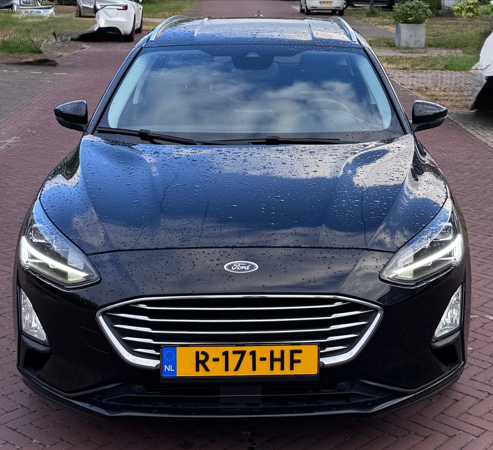 Ford Focus 1.0 Ecoboost Titanium X Business 125pk 2021 Zwart, 1283 kg, Stationwagon, Grijs, Particulier