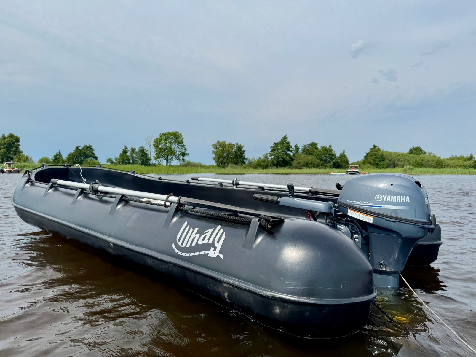 Whaly 435 met zgan Yamaha F9.9MHL (nu incl trailer!), Overige merken, Buitenboordmotor, Zo goed als nieuw, Overige typen