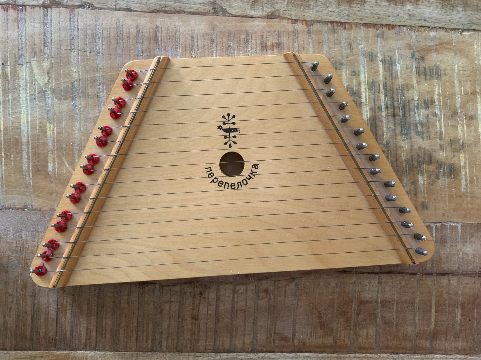 vintage Perepelochka citer/ melodieharp/ schootharp., Muziek en Instrumenten, Ophalen, Zo goed als nieuw