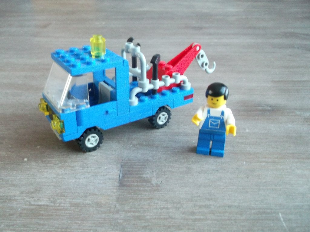 lego 6656 wrecker unit I (1985), Ophalen of Verzenden, Gebruikt, Complete set, Lego