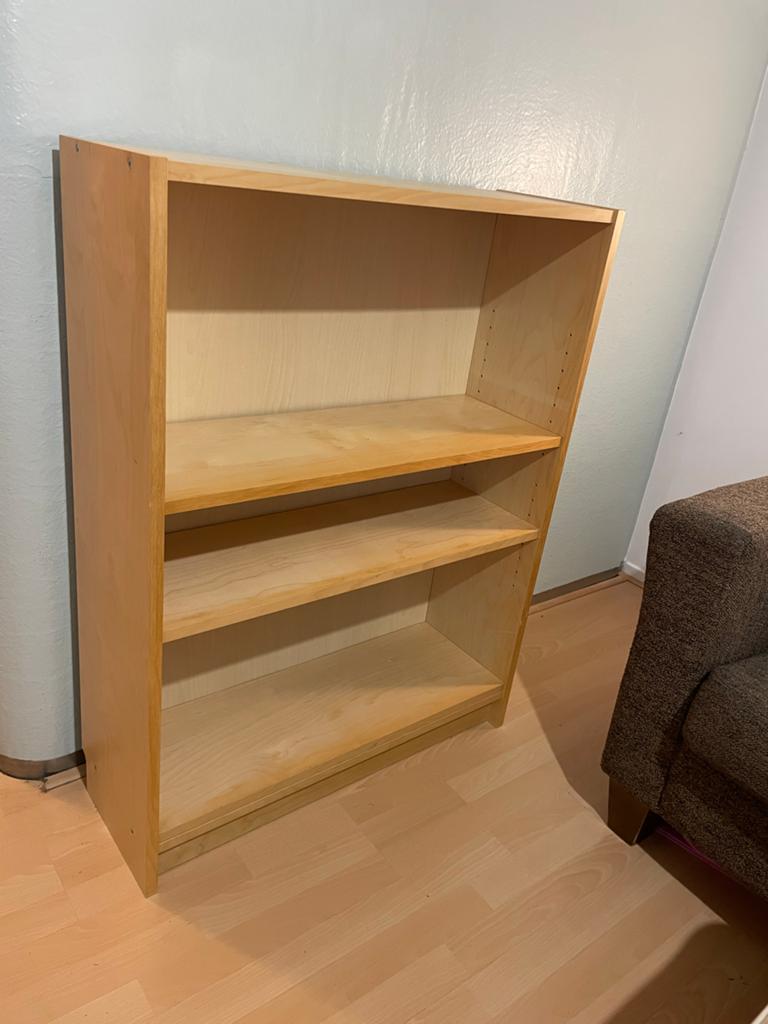 IKEA Billy kast 80x28x106 - licht hout, Ophalen, Met plank(en), 100 tot 150 cm, 50 tot 100 cm