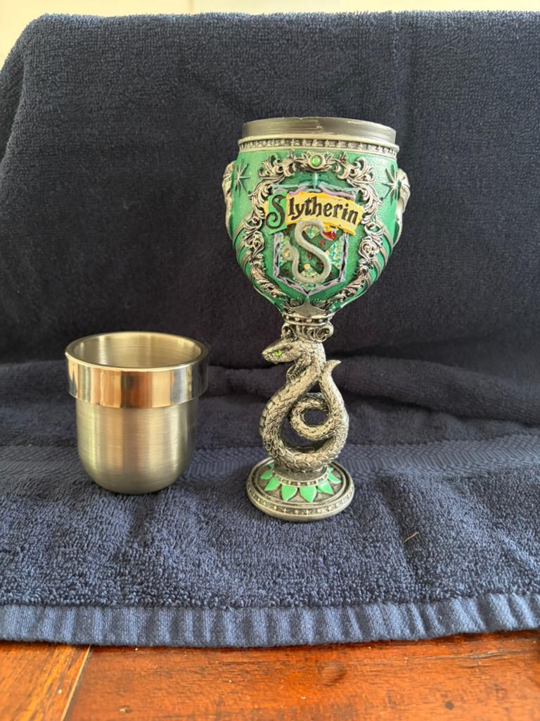 Harry Potter Slytherin Beker - Zeldzaam Verzamelobject, Verzamelen, Harry Potter, Zo goed als nieuw, Gebruiksvoorwerp, Ophalen of Verzenden
