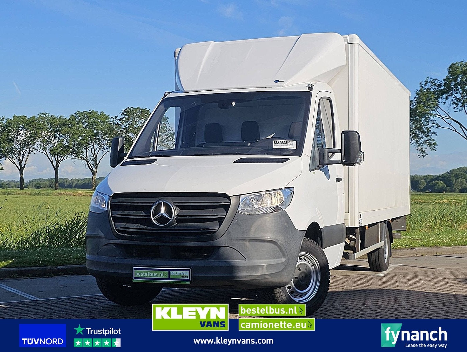 MERCEDES-BENZ SPRINTER 317 cdi 43 laadklep, 2895 kg, Gebruikt, Euro 6, Wit