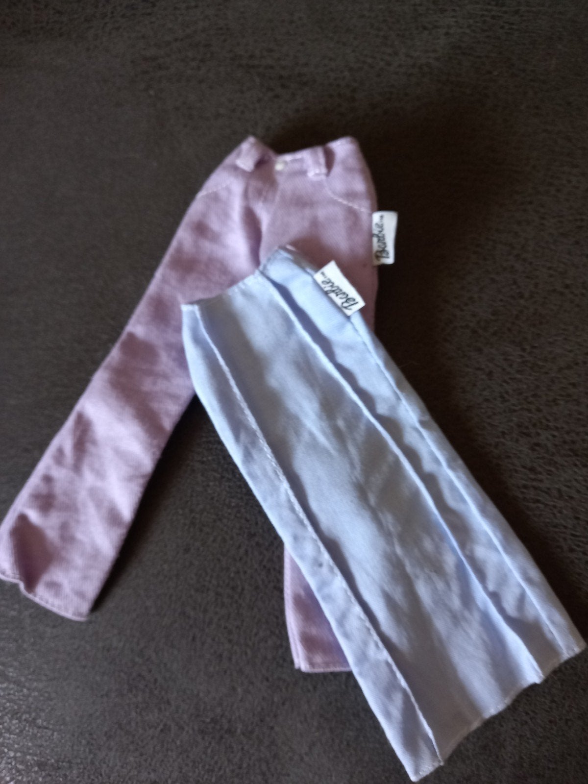 Barbie Lila broek, lichtblauwe lange rok  barbie label, Verzenden, Zo goed als nieuw, Kleertjes