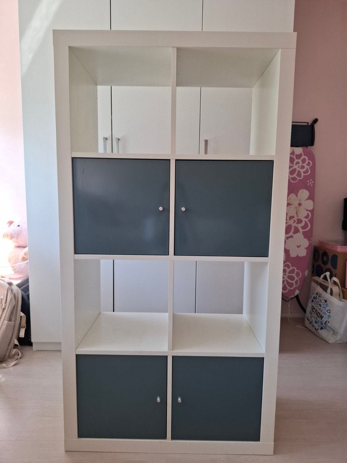 Ikea vakkenkast met deurtjes, Ophalen, Gebruikt