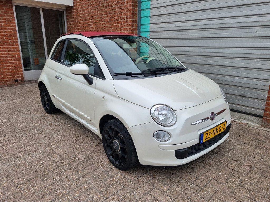 Fiat 500 C 1.2 Pop Cabrio Airco! Bj:2010 NAP!, Auto's, Fiat, Euro 5, Gebruikt, Cabriolet, Origineel Nederlands