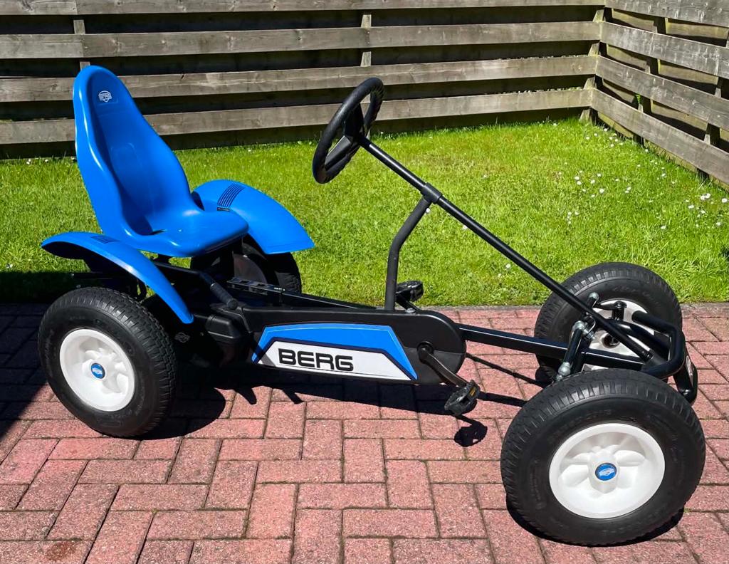 BERG skelter XL B.RAPID BLUE BFR, Ophalen, Zo goed als nieuw, Berg, Vrijloopautomaat