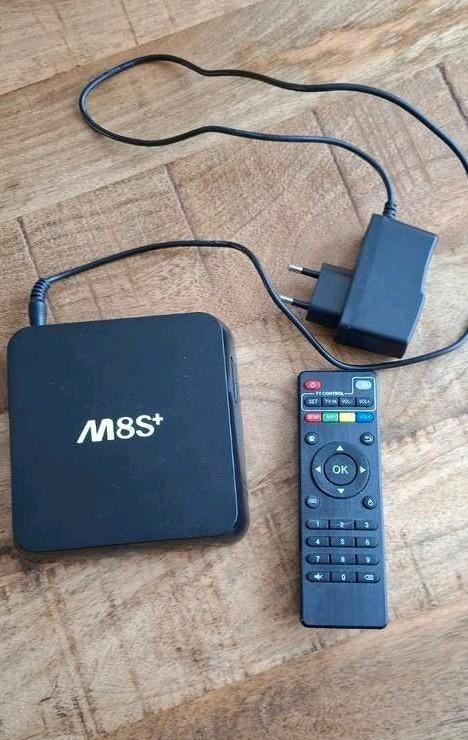 Mediabox M8S+ met afstandsbediening, Ophalen of Verzenden, Gebruikt, HDMI, Zonder harde schijf