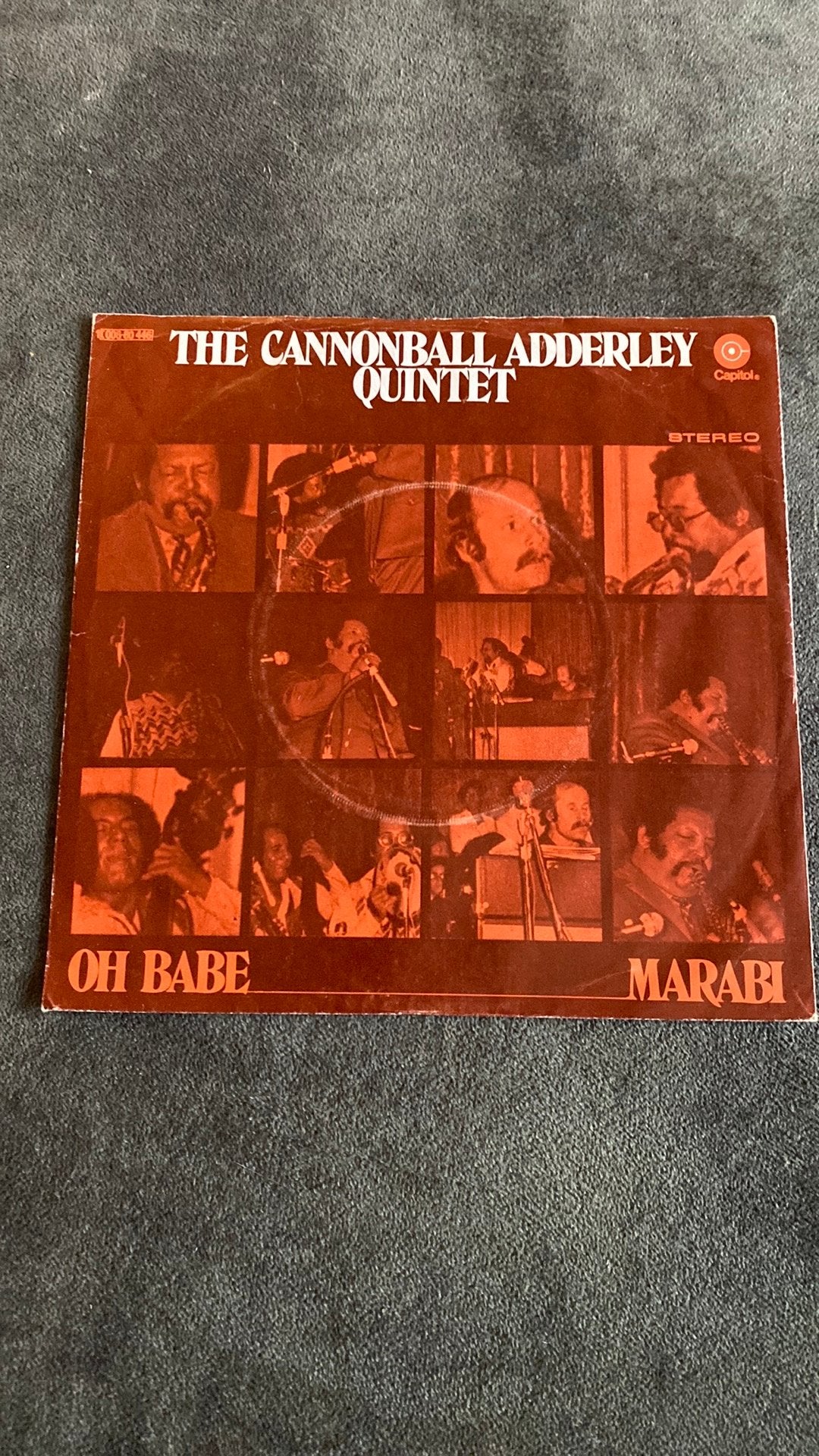 Vinyl single the Cannonball Adderley Quintet - Oh babe, Ophalen of Verzenden, Zo goed als nieuw, Jazz en Blues