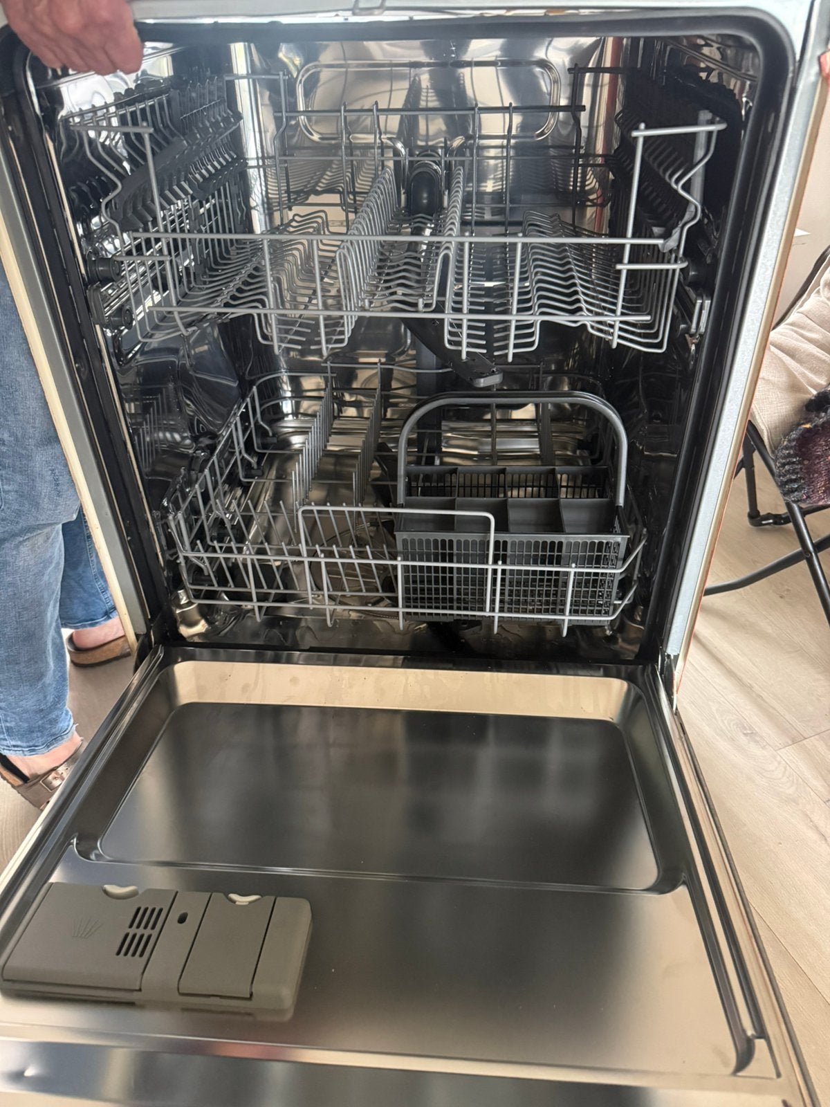 Zanussi inbouw vaatwasser. 4 x gebruikt. Klein probleem, Gebruikt, 60 cm of meer, Ophalen of Verzenden, Energieklasse A of zuiniger