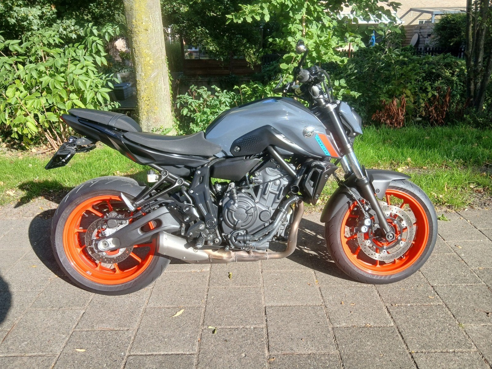 Yamaha MT-07 (2021), Motoren, 700 cc, 2 cilinders, Gebruikt, Particulier