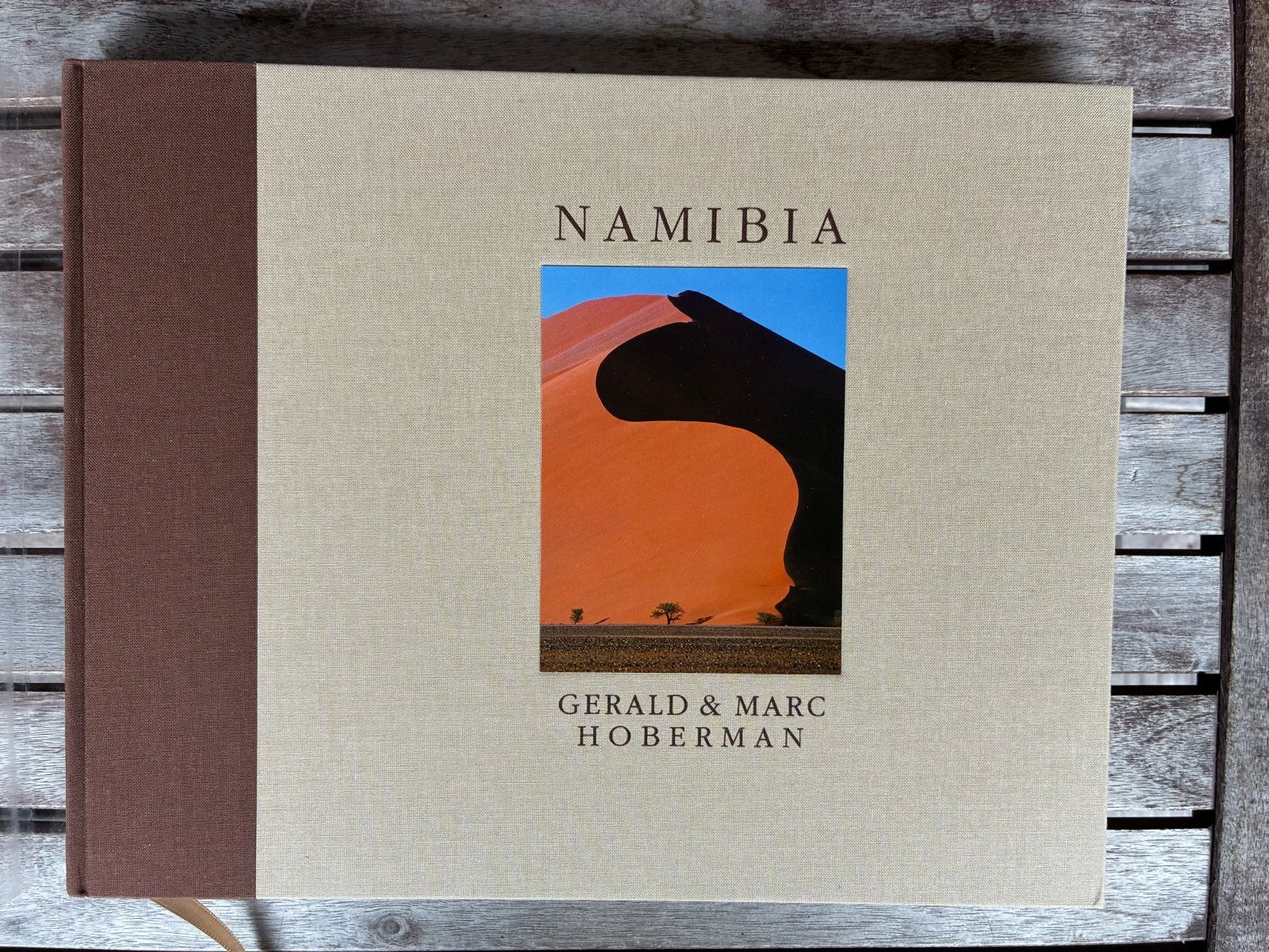 Namibia, Namibië, Gerald & Marc Hoberman - Prachtig fotoboek, Overige merken, Afrika, Ophalen of Verzenden, Zo goed als nieuw