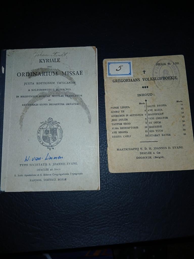 Antieke en oude kerkboeken, oudste uit 1865, Ophalen of Verzenden, Onbekend