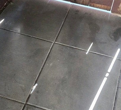 Gratis 12 Terrastegels 50x50 cm, Tuin en Terras, Ophalen, Gebruikt, 5 tot 10 m², Beton