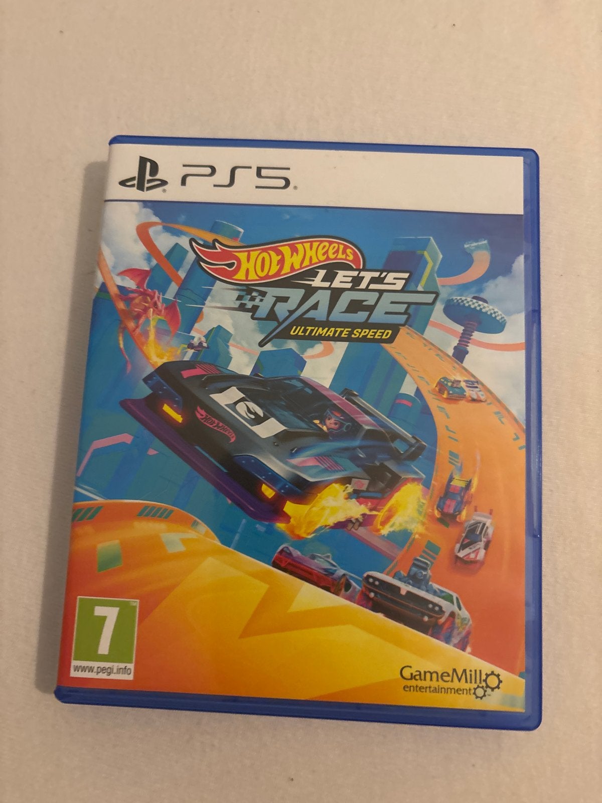 Hot Wheels Let's Race Ultimate Speed PS5 Game, 1 speler, Racen en Vliegen, Ophalen of Verzenden, Zo goed als nieuw