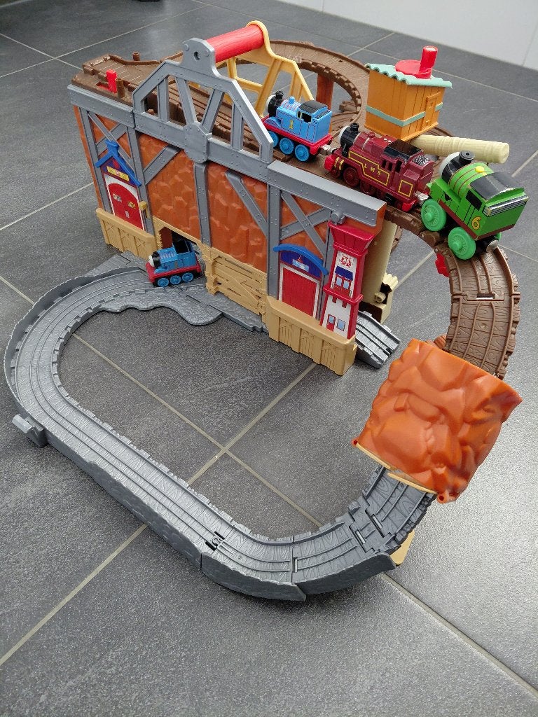 Thomas de trein take n play misty eiland, Ophalen, Zo goed als nieuw