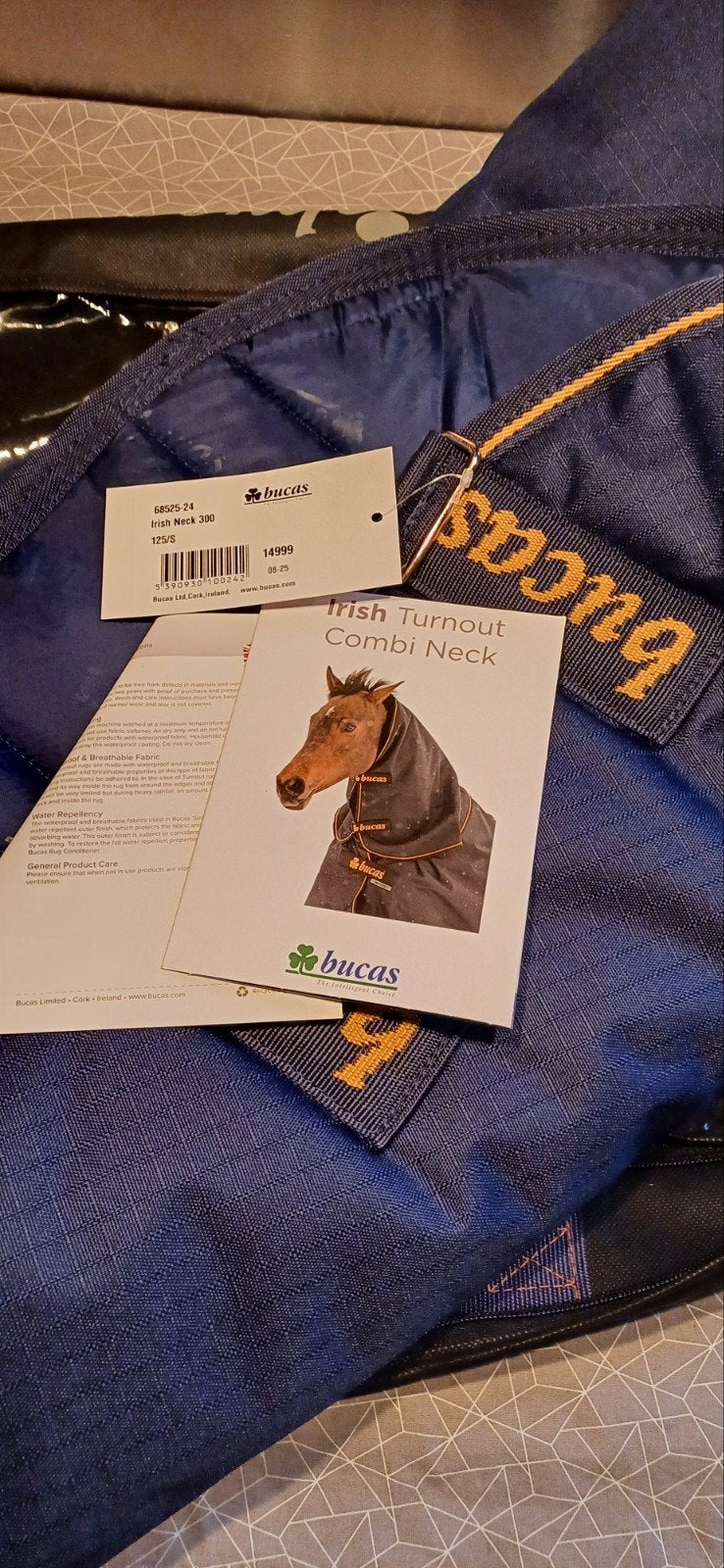 NIEUW! Bucas Irish Turnout neck 300 gr - maat S, Bucas, Afneembare hals, Overige typen, 300 g