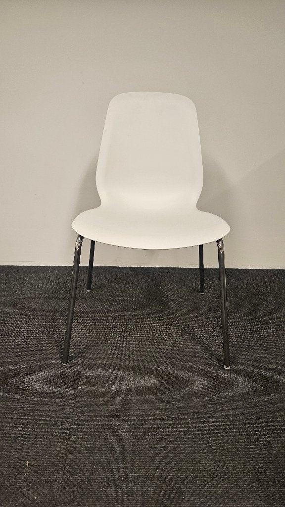 witte IKEA eetkamerstoel 9 stuks, Ophalen, Gebruikt, Wit, Vijf, Zes of meer stoelen