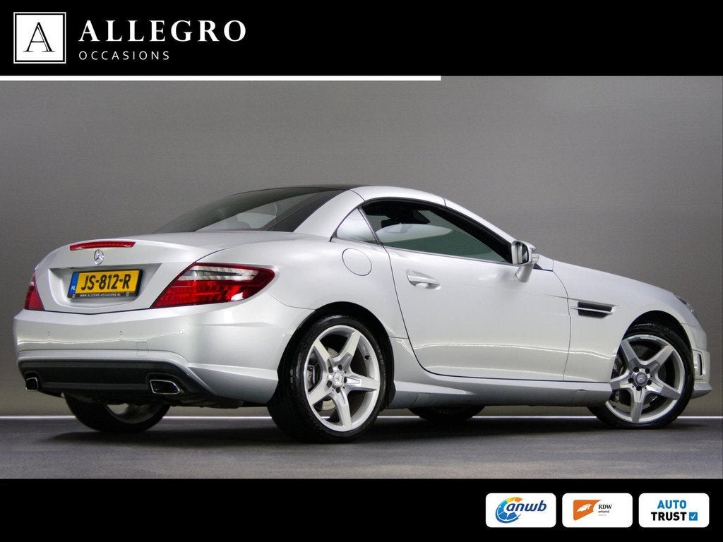 Mercedes-Benz SLK-Klasse 200 AMG-Line (SFEERVERLICHTING, STO, Auto's, Mercedes-Benz, Automaat, Euro 5, Gebruikt, 4 cilinders