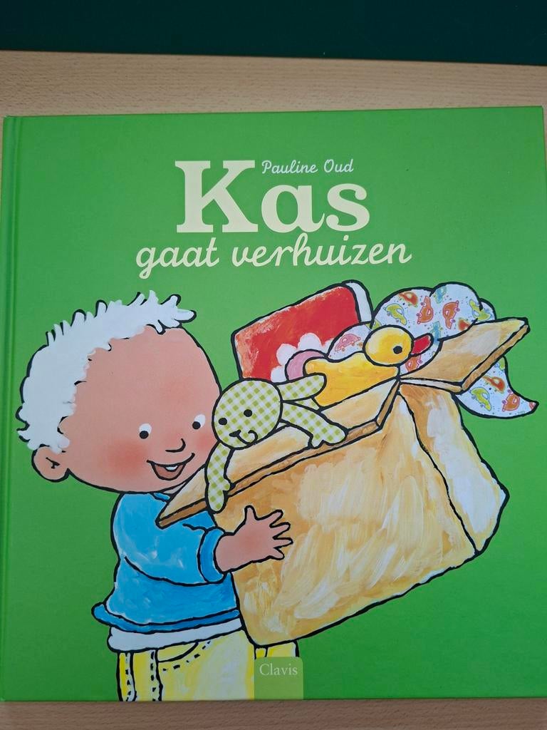 Kas gaat verhuizen - Pauline Oud (Prentenboek), Fictie algemeen, Jongen of Meisje, Ophalen of Verzenden, Zo goed als nieuw