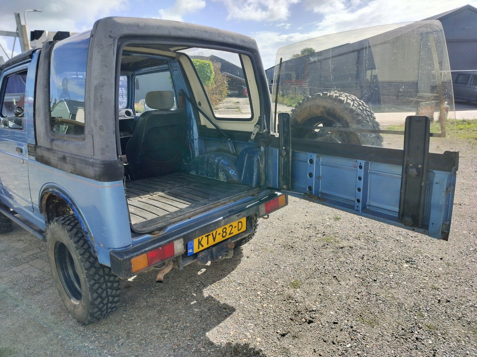 Suzuki 4x4 1985 APK 2031 oldtimer terrein classic cabrio, foto 3
