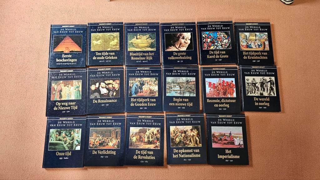Reader's Digest De wereld van eeuw tot eeuw, Boeken, Ophalen, Zo goed als nieuw, Overige onderwerpen