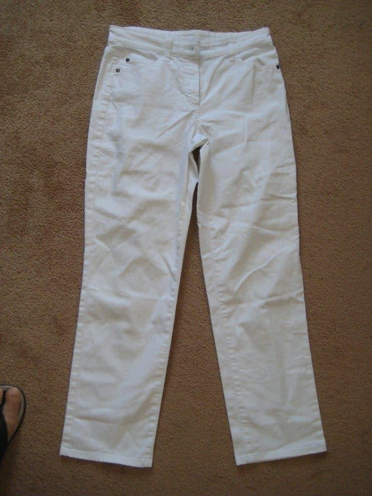 Nieuw: Gerry Weber broek. Maat 38 = M. Wit., Maat 38/40 (M), Wit, Nieuw, Ophalen of Verzenden