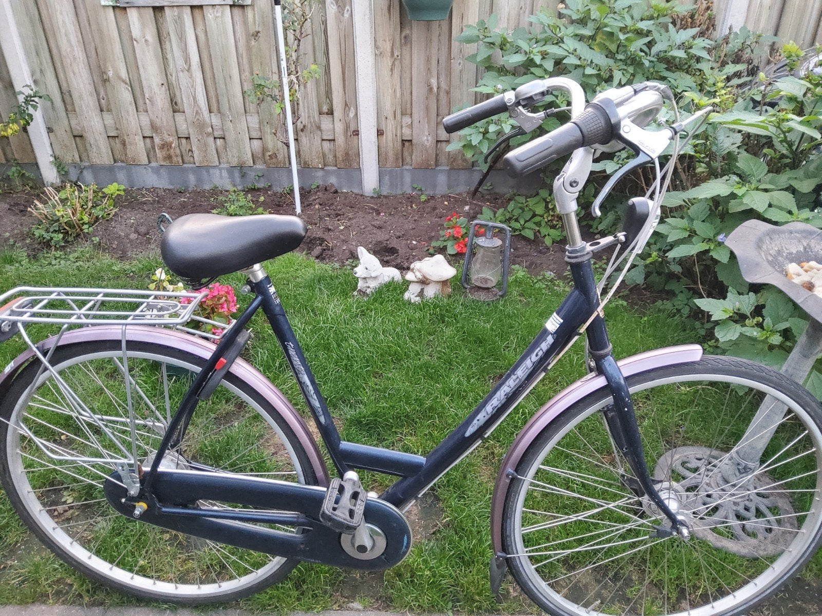 dames fiets raleich versnellingen, Versnellingen, 56 cm of meer, Zo goed als nieuw, Ophalen