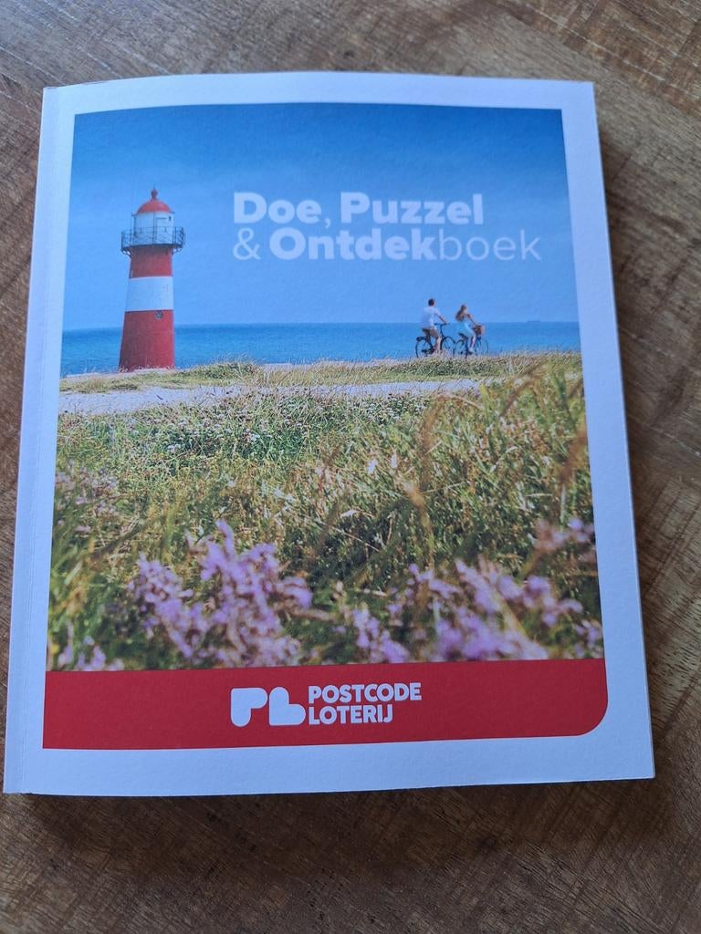 Doe Puzzel & Ontdekboek.  Postcode Loterij, Ophalen of Verzenden, Nieuw