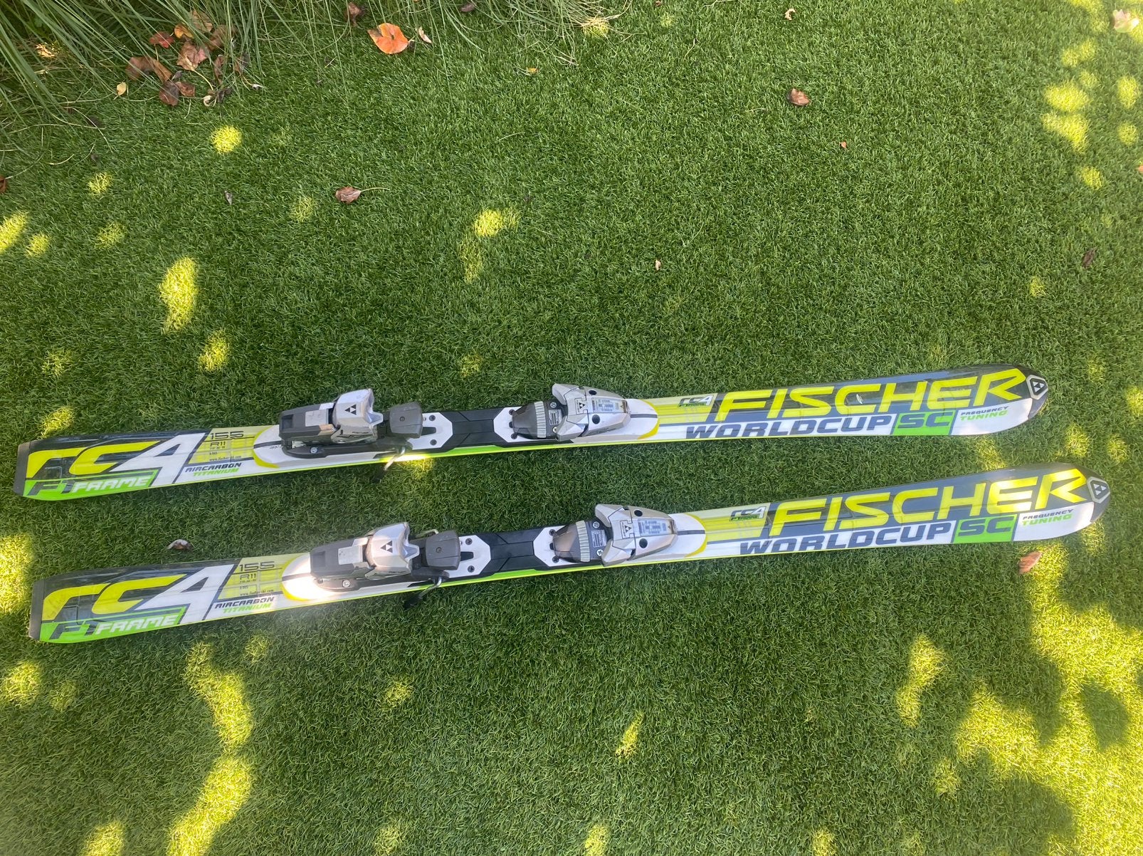 Fischer worldcup RC4 skis 155cm, 140 tot 160 cm, Fischer, Ophalen of Verzenden, Zo goed als nieuw