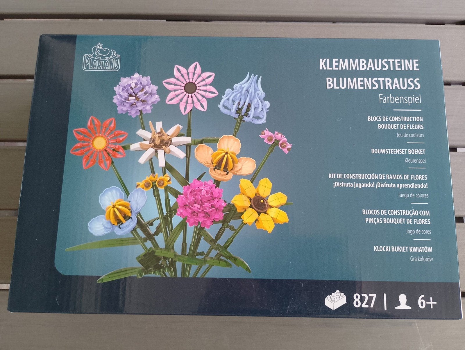 Nieuw in doos knutsel bouwsteen set boeket, Hobby en Vrije tijd, Knutselen, Ophalen, Nieuw