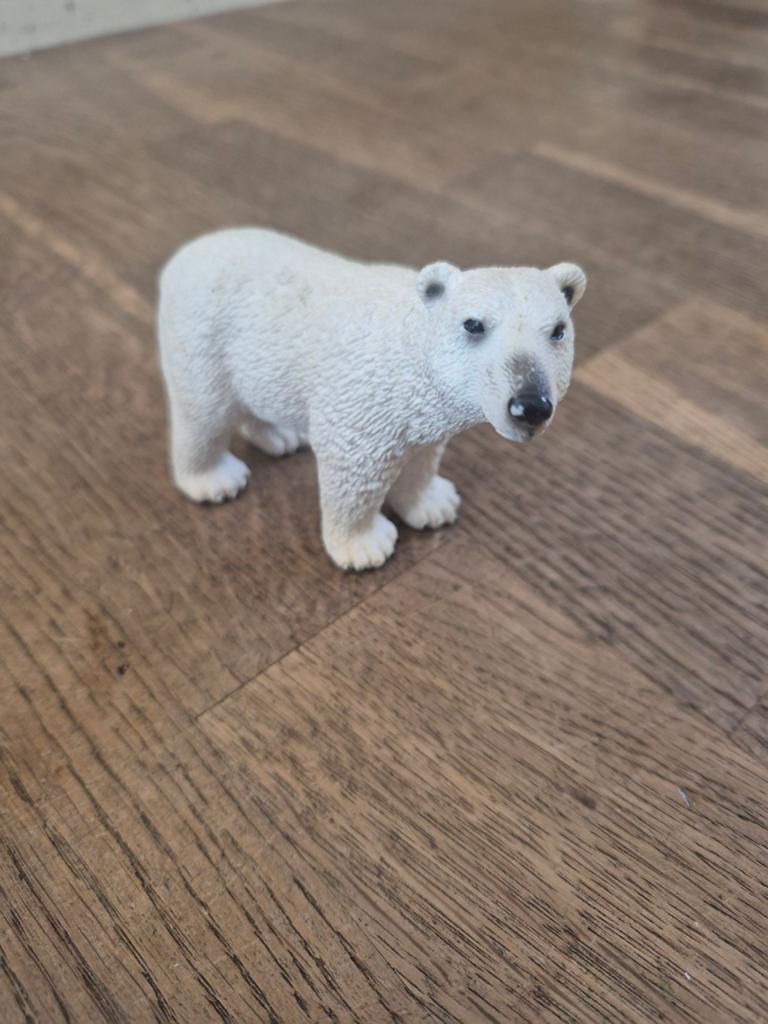 Schleich Ijsbeer, Verzamelen, Dierenverzamelingen, Ophalen of Verzenden, Zo goed als nieuw, Wild dier, Beeldje of Figuurtje