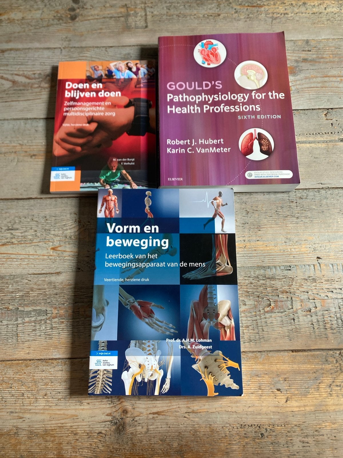Fysiotherapie boeken, Ophalen, Beta, Gelezen, HBO