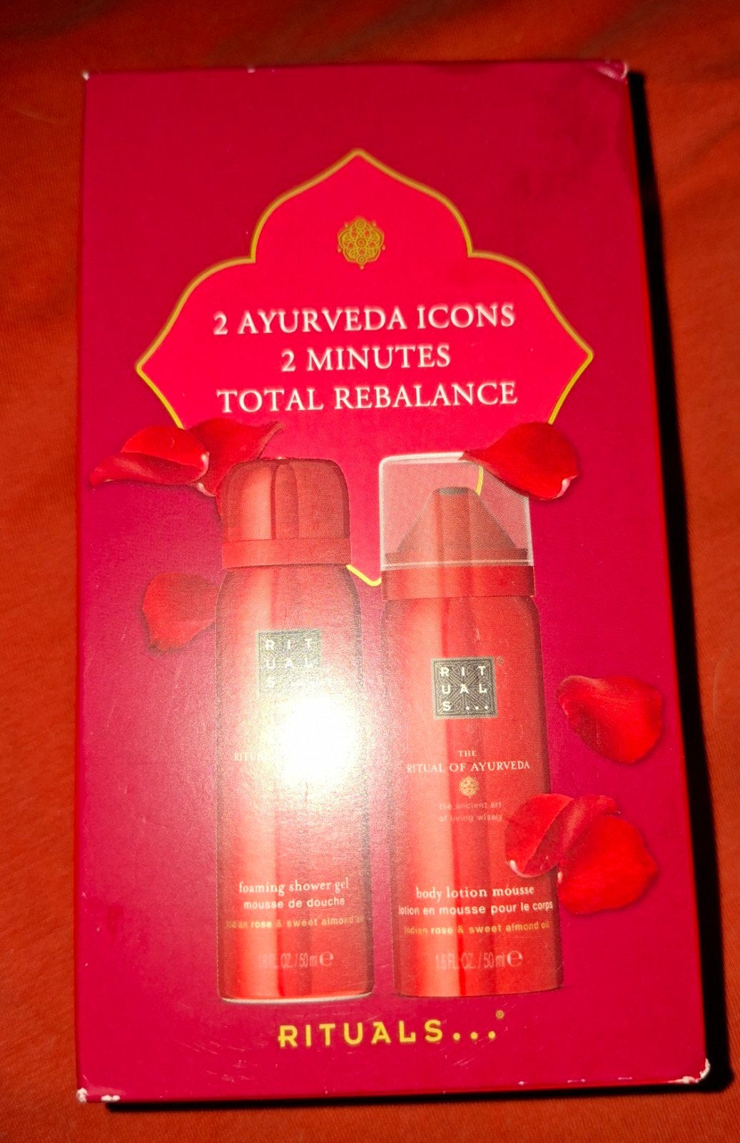 Rituals  of Ayurveda Cadeauset (douchegel & bodylot, Ophalen of Verzenden, Nieuw, Bad & Douche