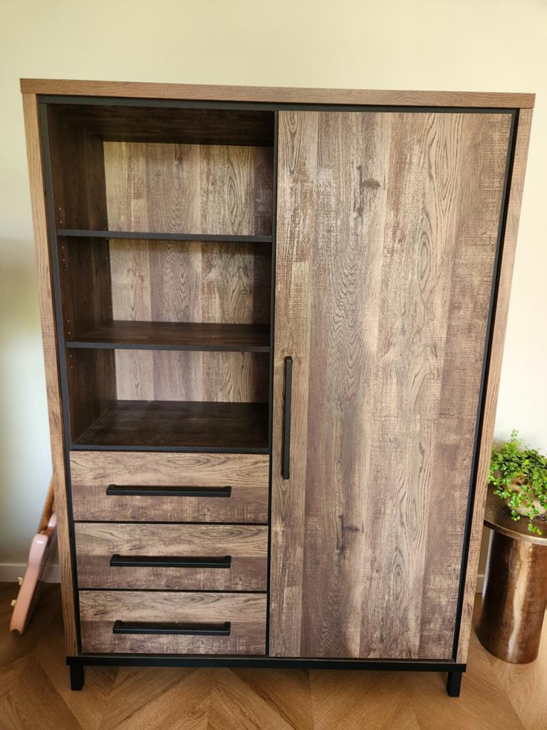 Kast (woonkamer), Modern, Industrieel, Zo goed als nieuw, 50 tot 75 cm, Ophalen
